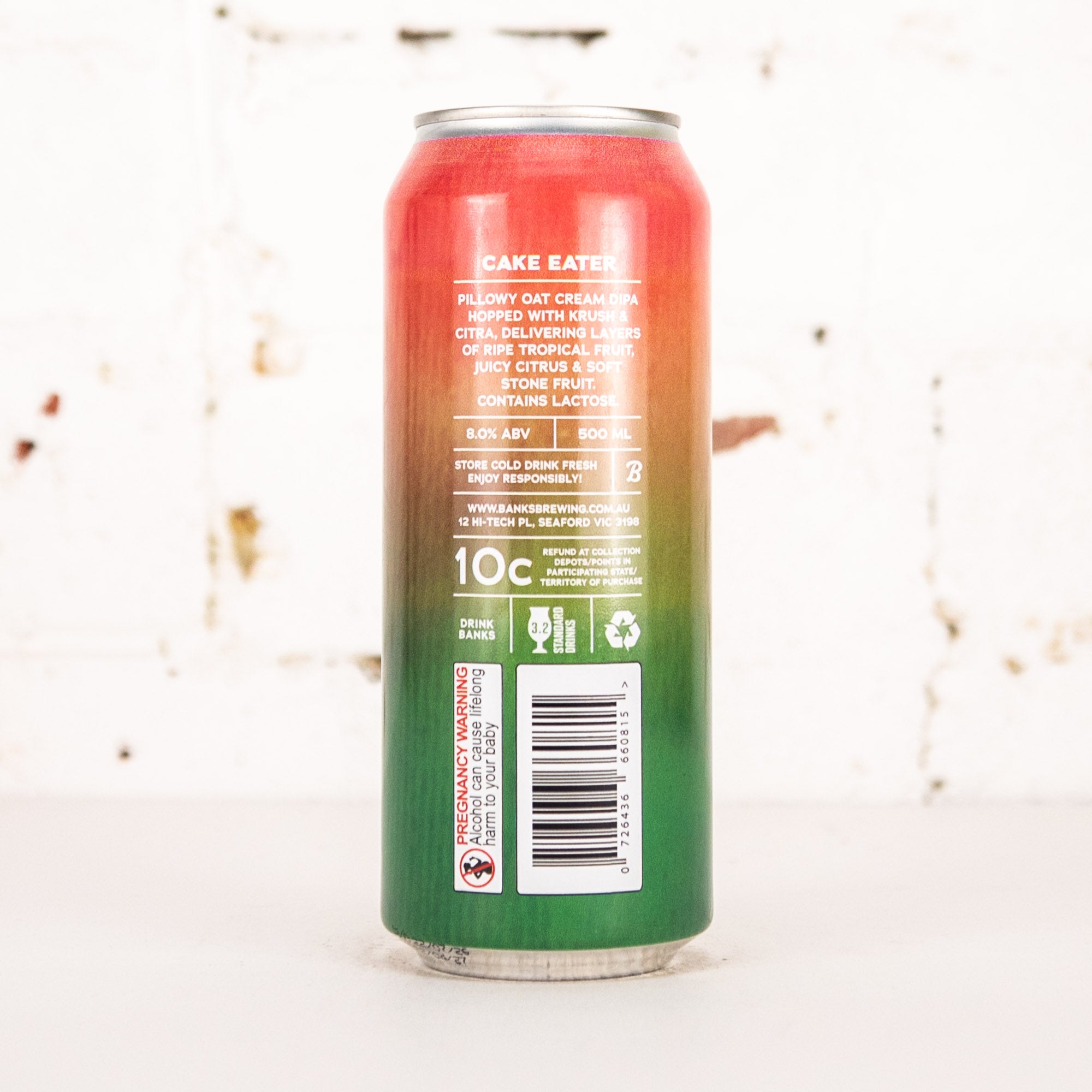 Banks - Cake Eater: Krush & Citra DDH Oat Cream DIPA