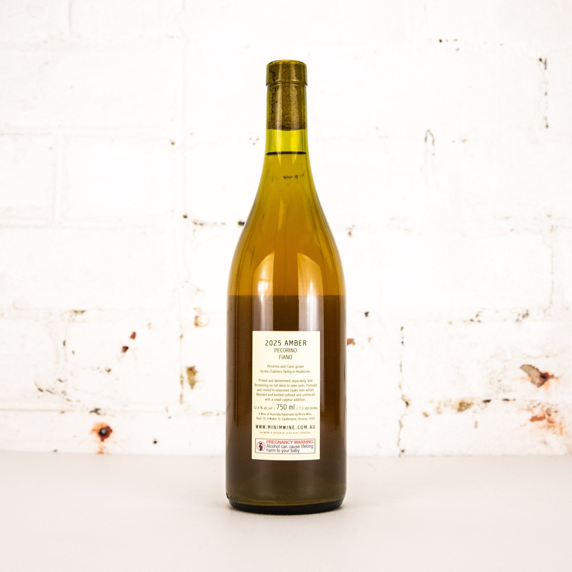 Minim - Amber Pecorino Fiano 2025 750ml