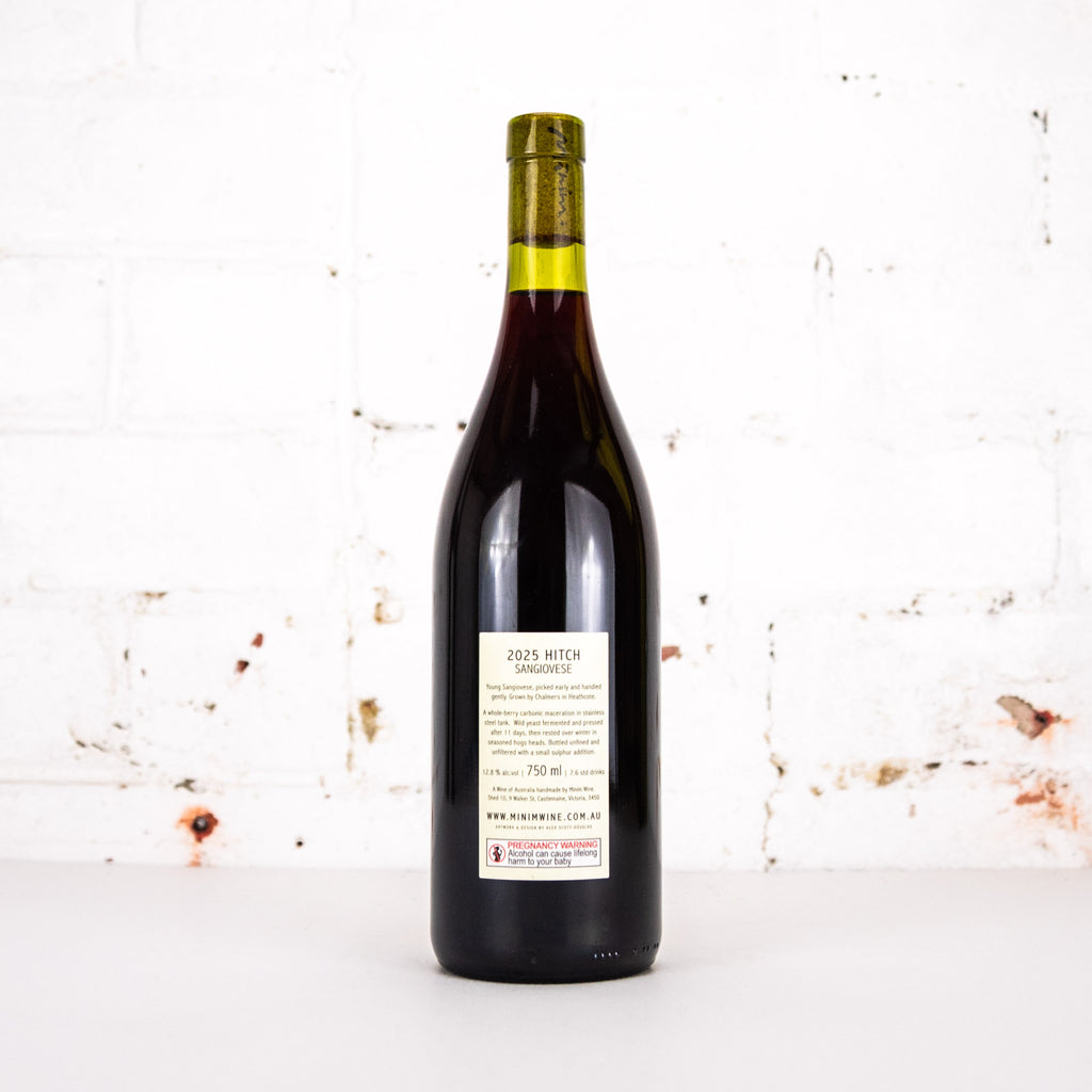 Minim - Hitch Sangiovese 2025 750ml