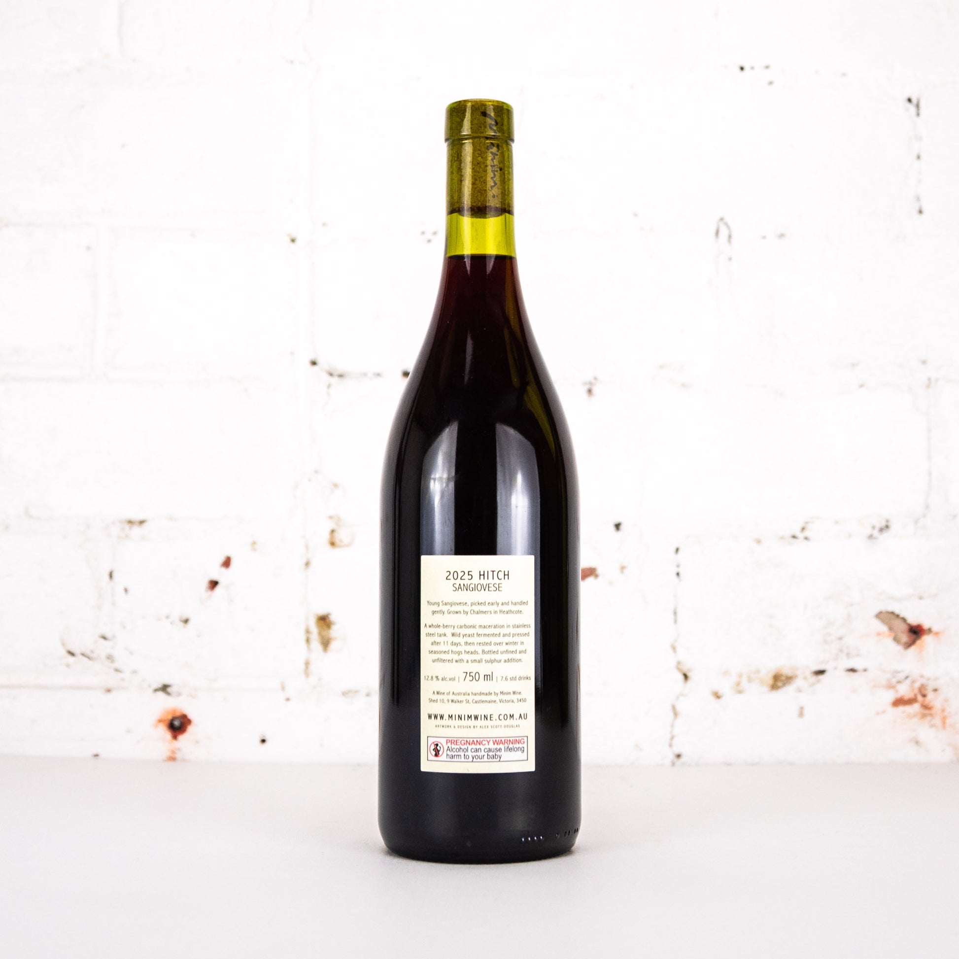 Minim - Hitch Sangiovese 2025 750ml