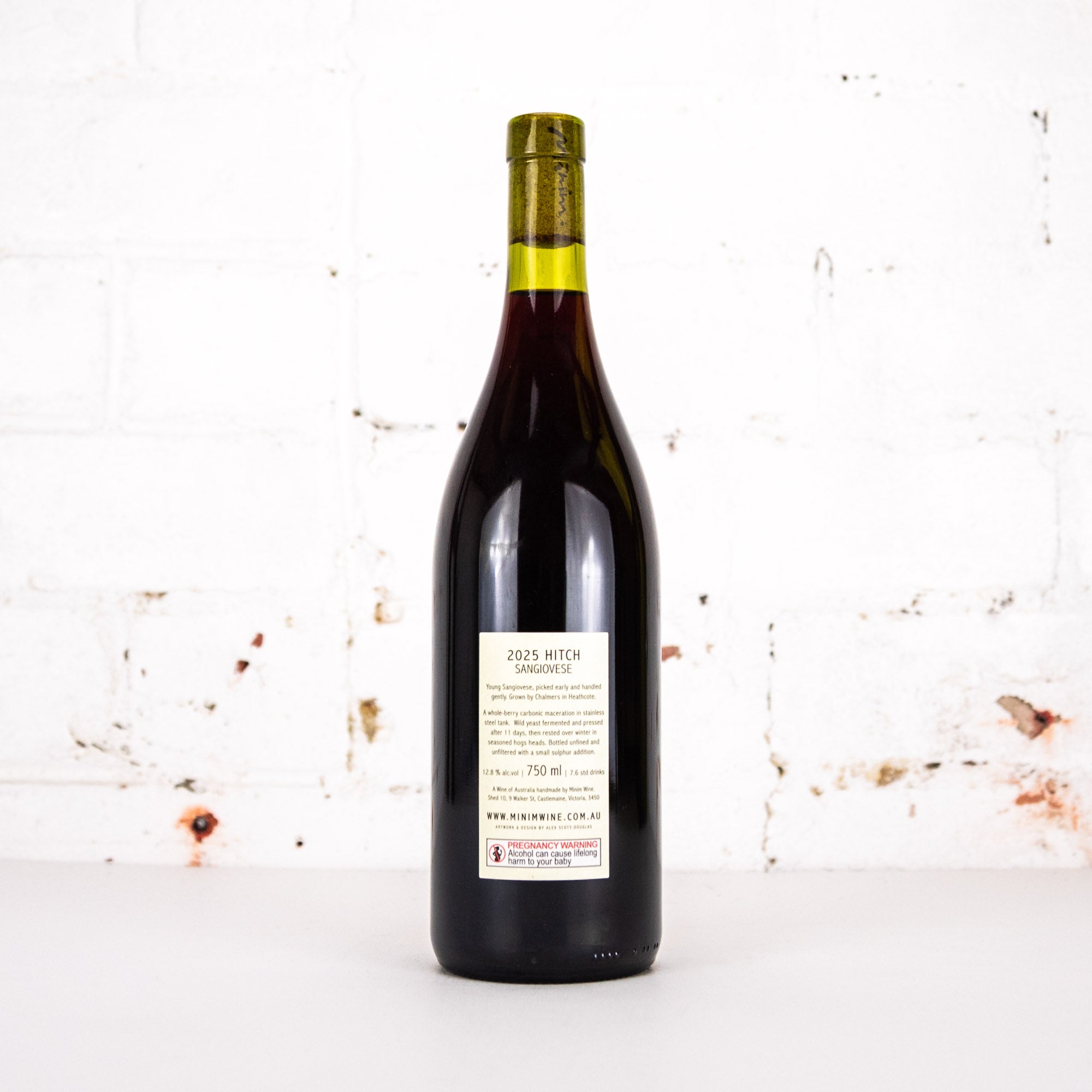 Minim - Hitch Sangiovese 2025 750ml