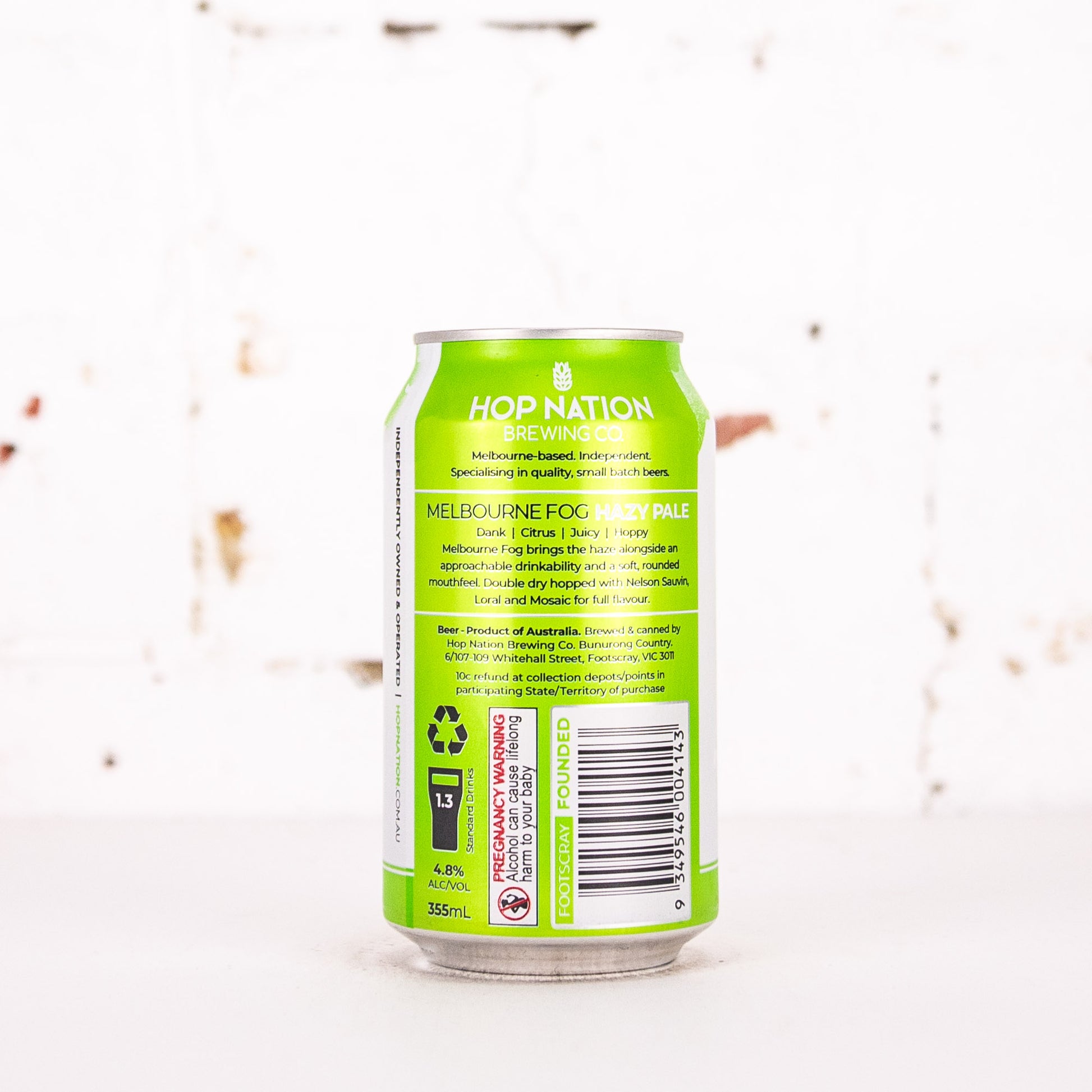 Hop Nation - Melbourne Fog Hazy Pale