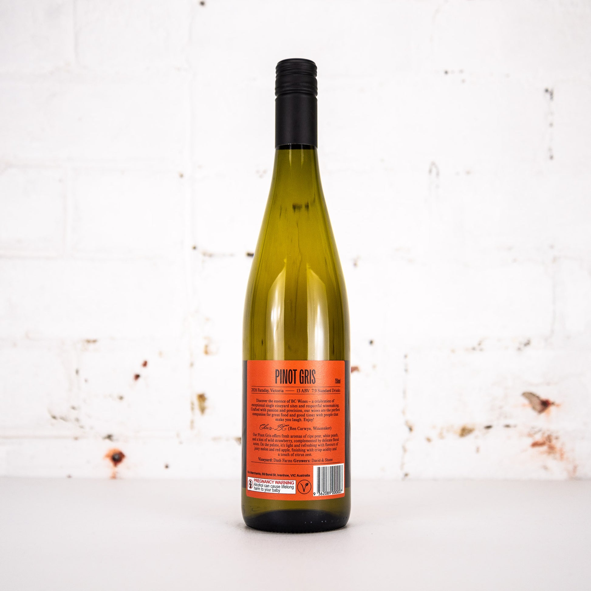 BC Wines - Pinot Gris 750ml