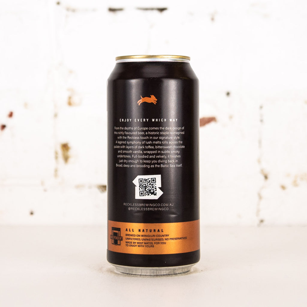 Reckless - Baltic Porter 2026: Bourbon, Chocolate & Vanilla