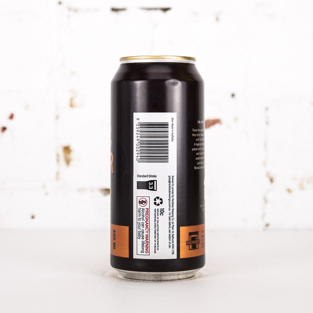 Reckless - Baltic Porter 2026: Bourbon, Chocolate & Vanilla