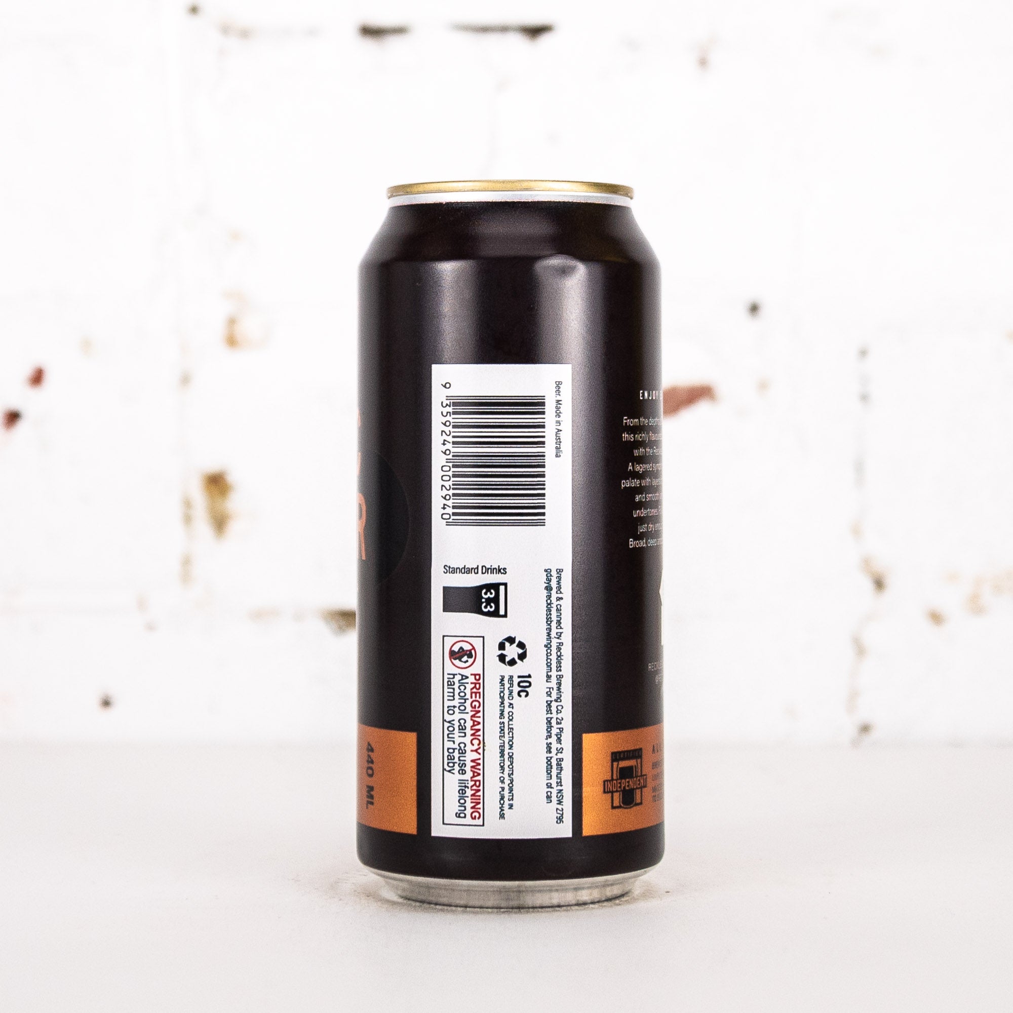 Reckless - Baltic Porter 2026: Bourbon, Chocolate & Vanilla