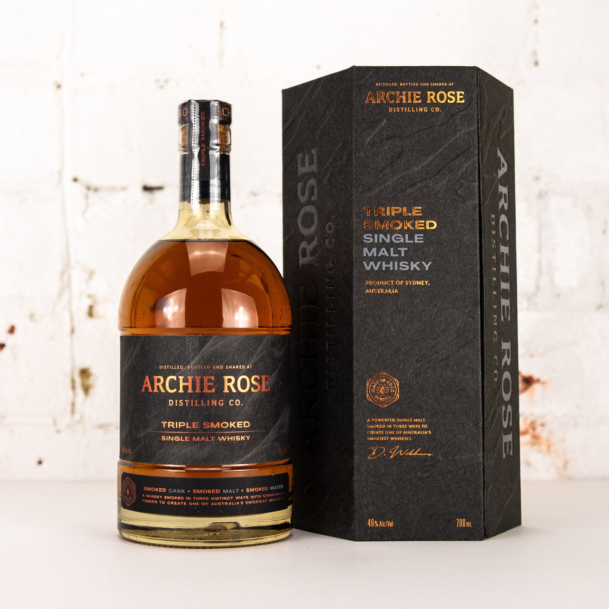 Archie Rose - Triple Smoked Single Malt 700ml