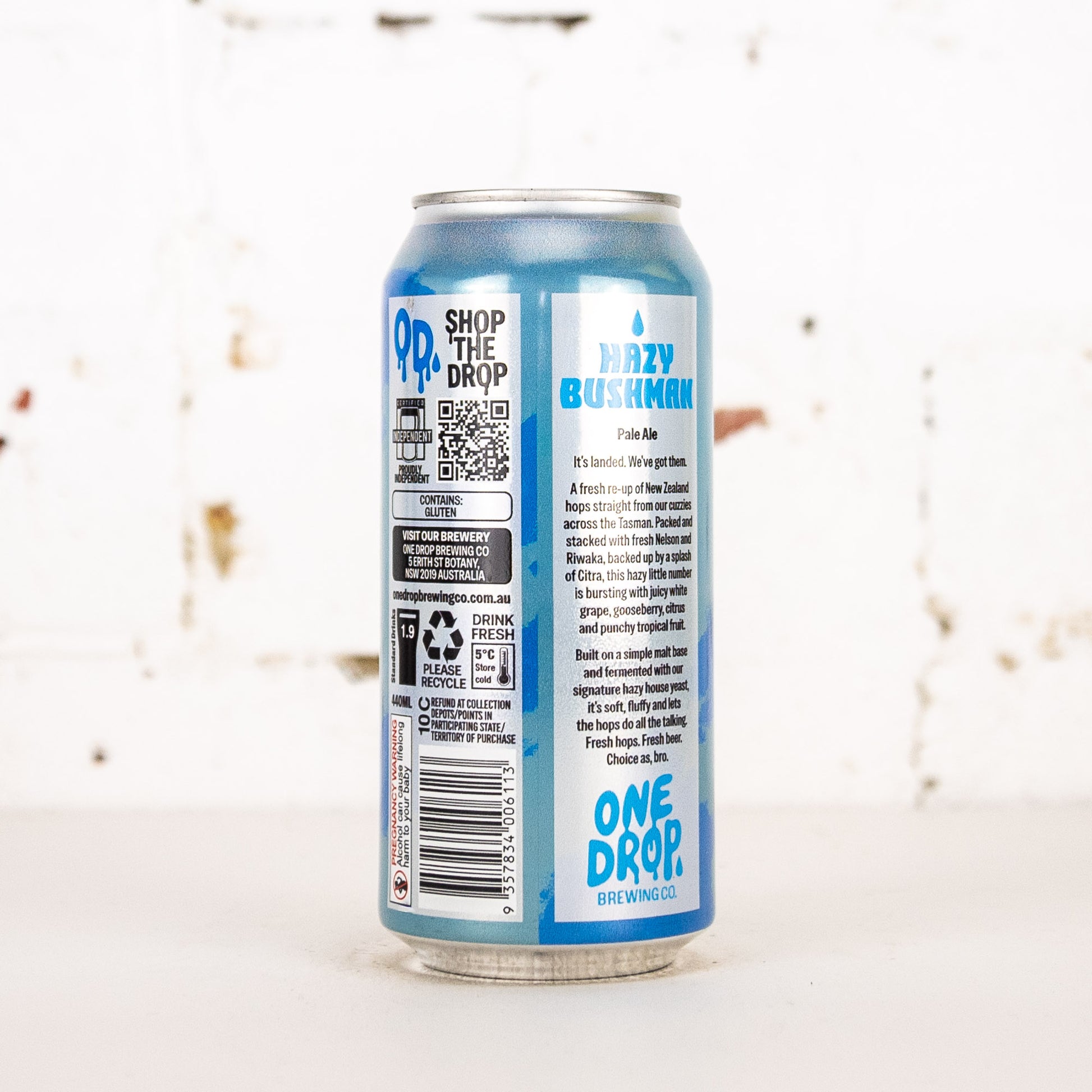 One Drop - Hazy Bushman Pale Ale