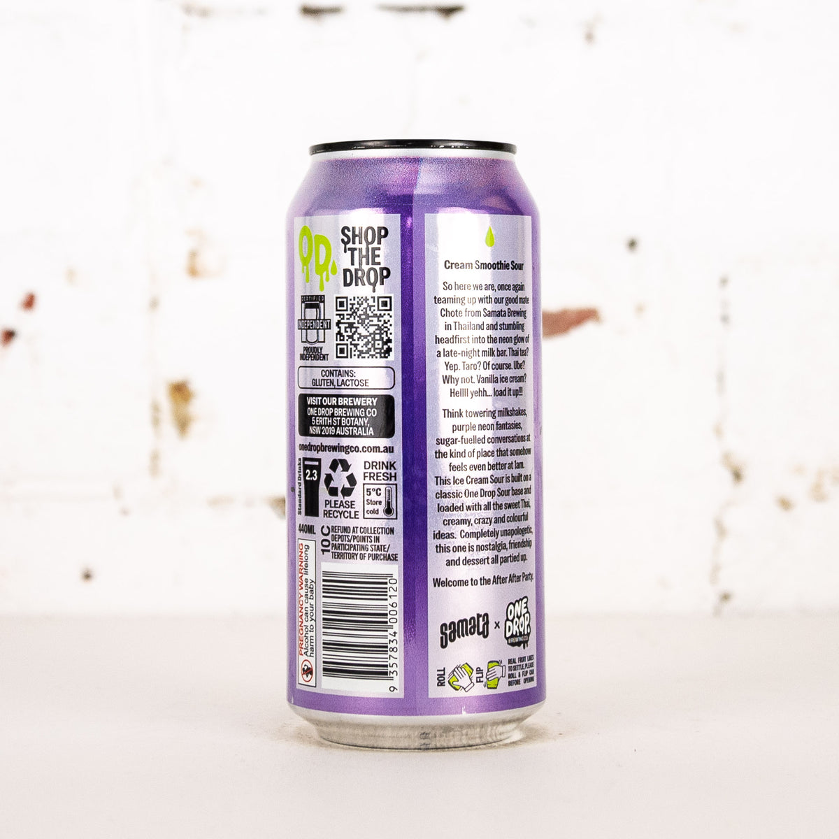 One Drop x Samata Brewing - 'After After Party' Cream Smoothie Sour