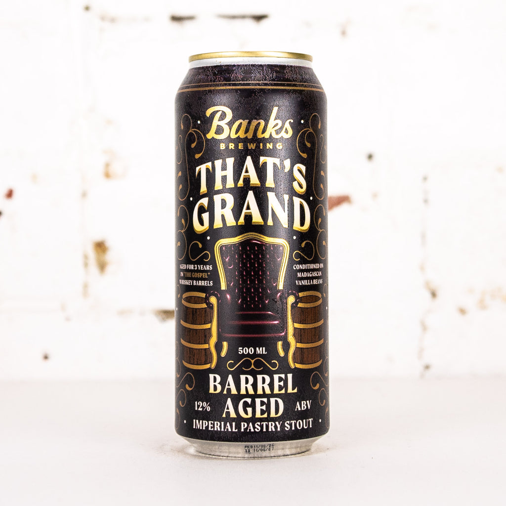Banks - That's Grand Barrel Aged Imperial Pastry Stout
