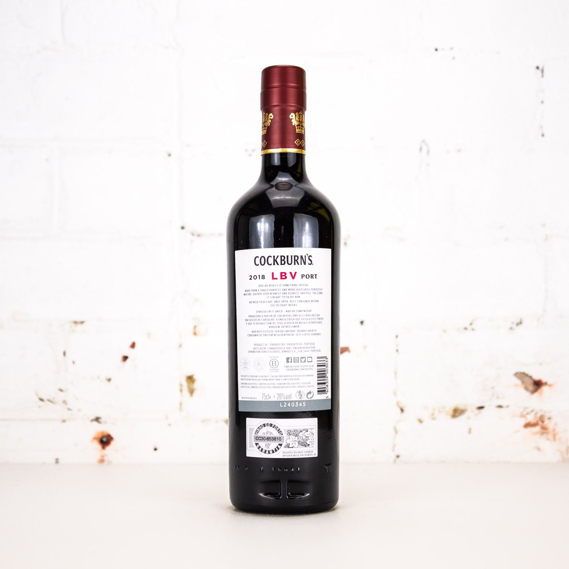Cockburn's - LBV Port 2018 750ml