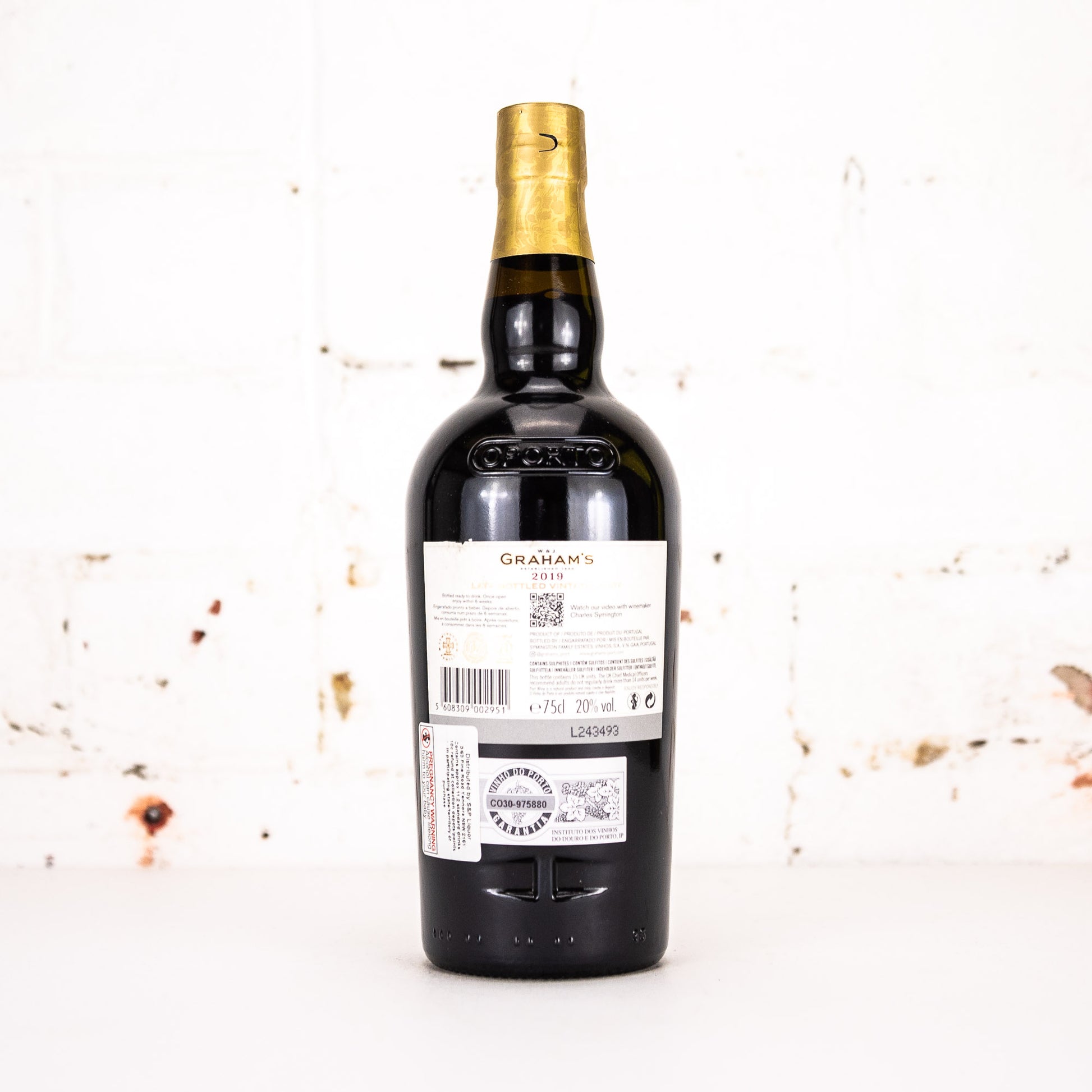 Graham's - Late Bottled Vintage Port 2019 750ml