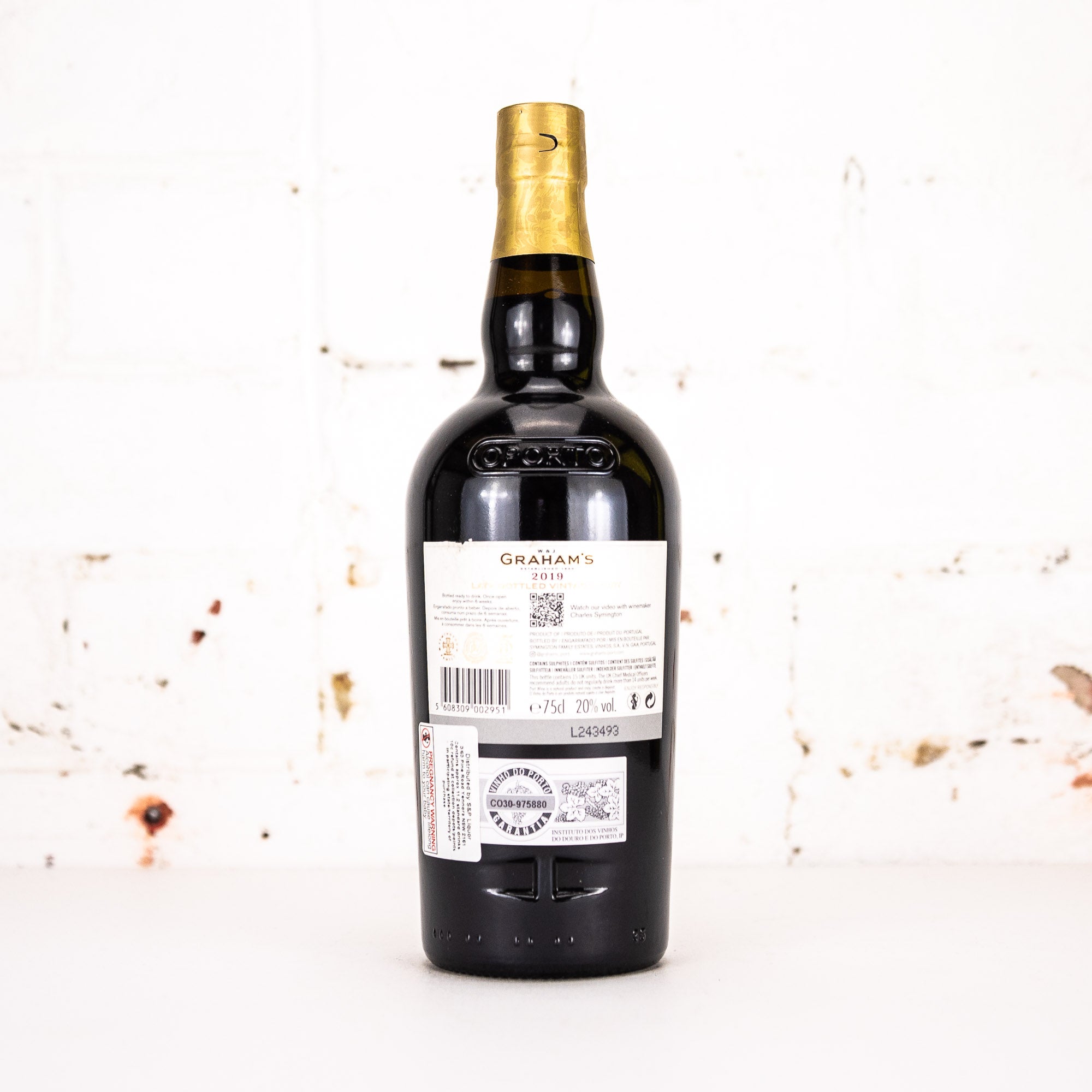Graham's - Late Bottled Vintage Port 2019 750ml