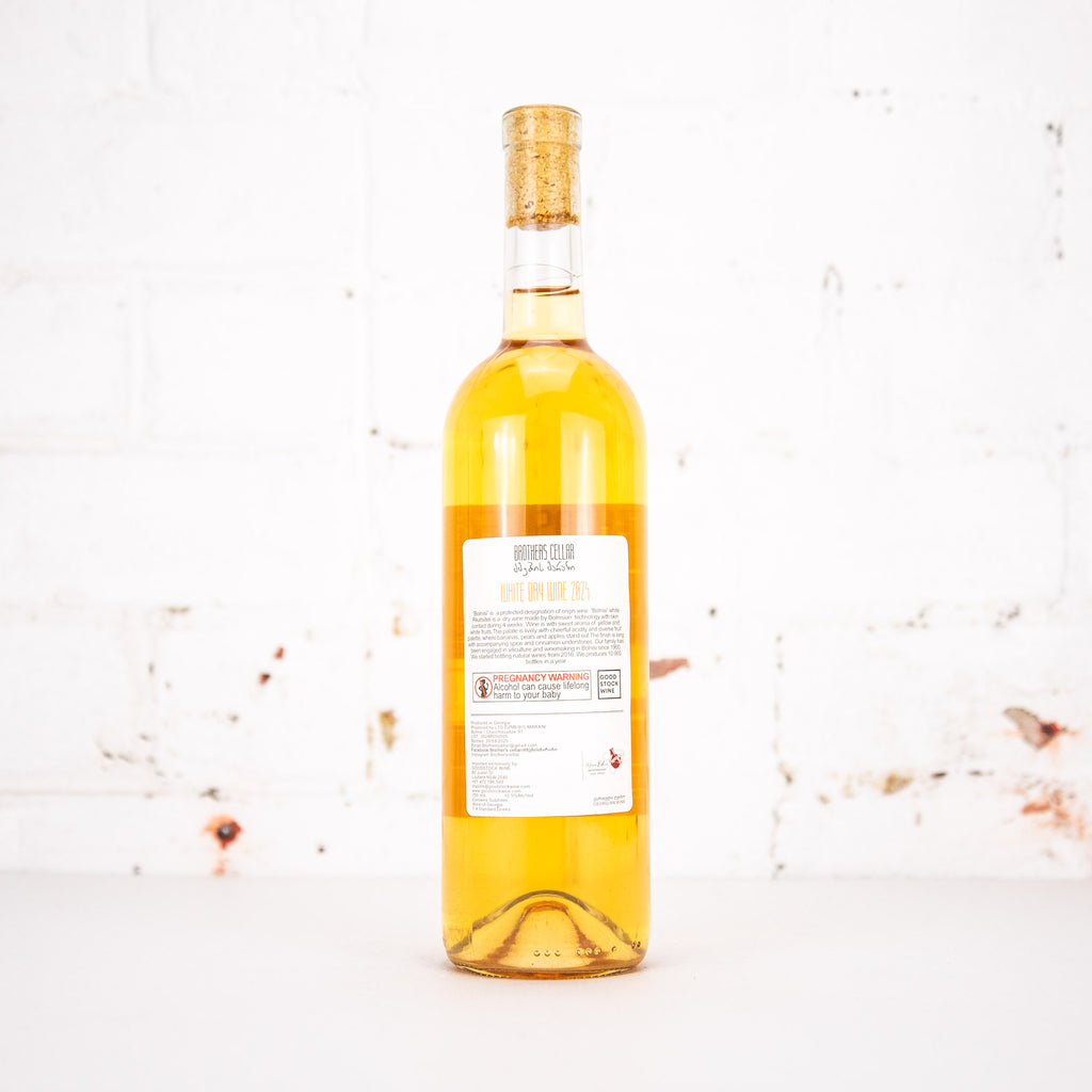 Brothers Cellar - Bolnisi Rkatsiteli 2024 750ml