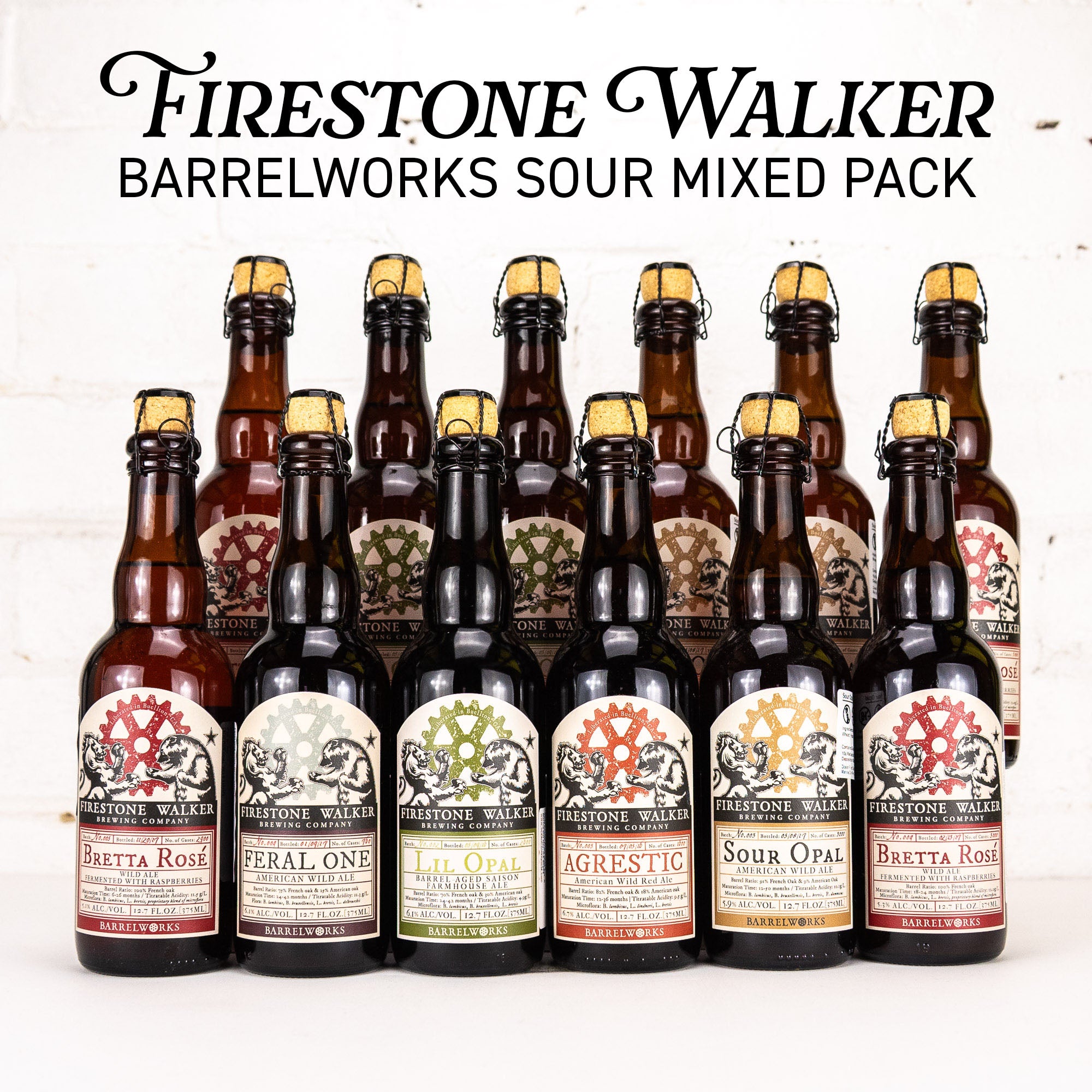 Firestone Walker - Barrelworks Sour Mixed Pack (12x375ml)