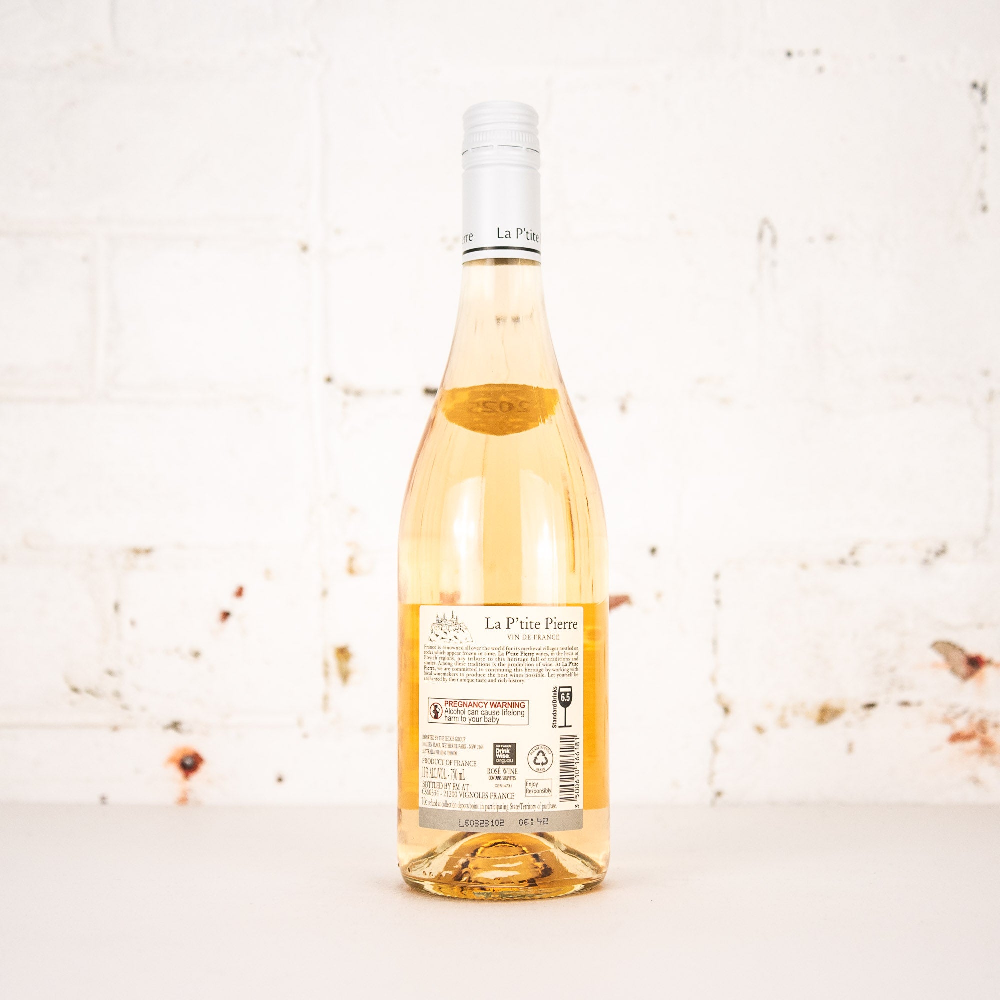 La P'tite Pierre - Rose 750ml