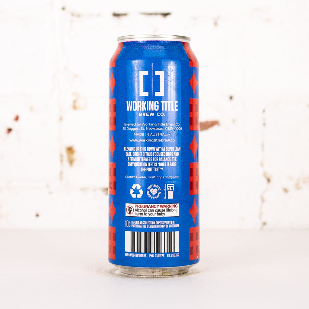 Working Title - Tombstone West Coast TIPA