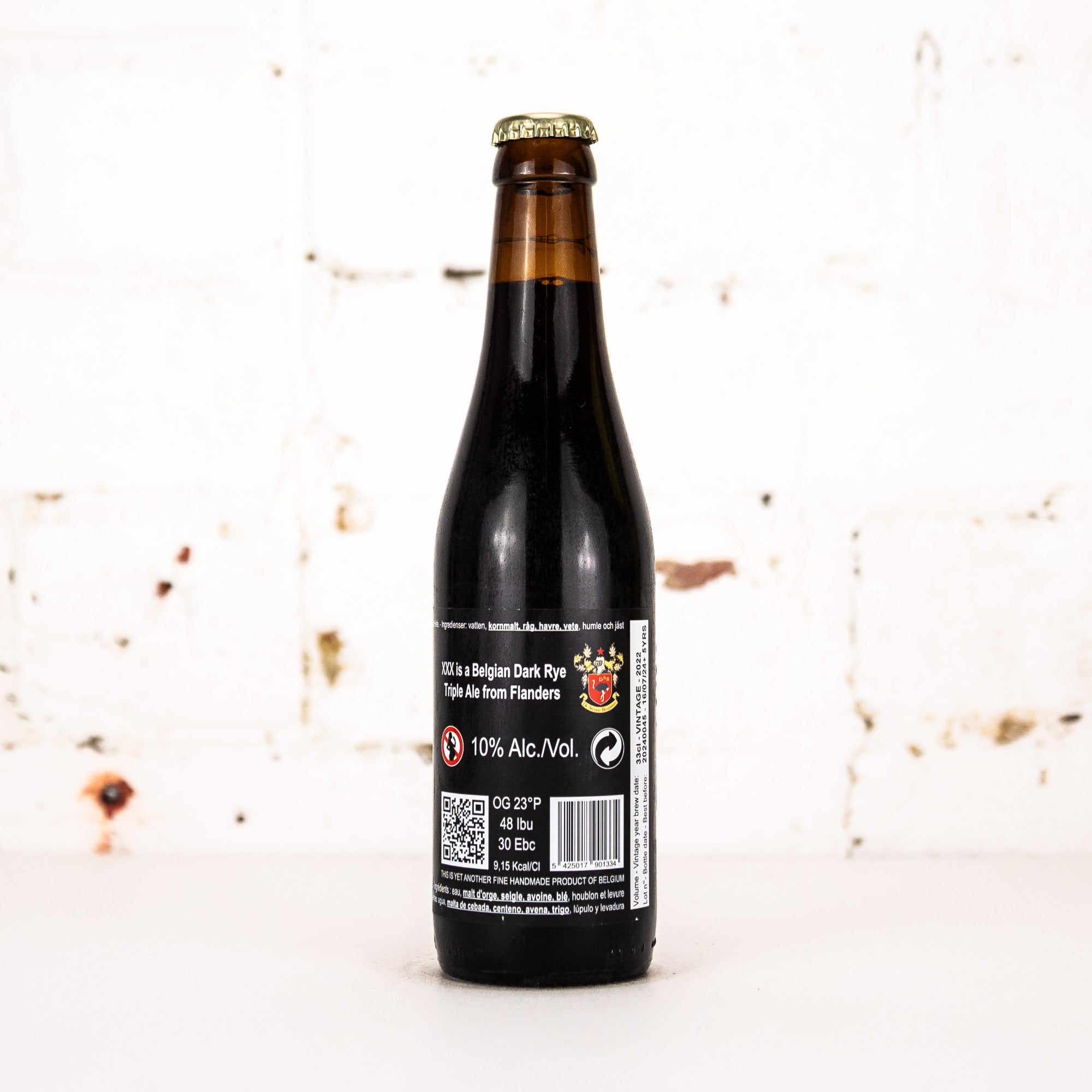 De Struise - XXX Rye Triple Reserva 330ml