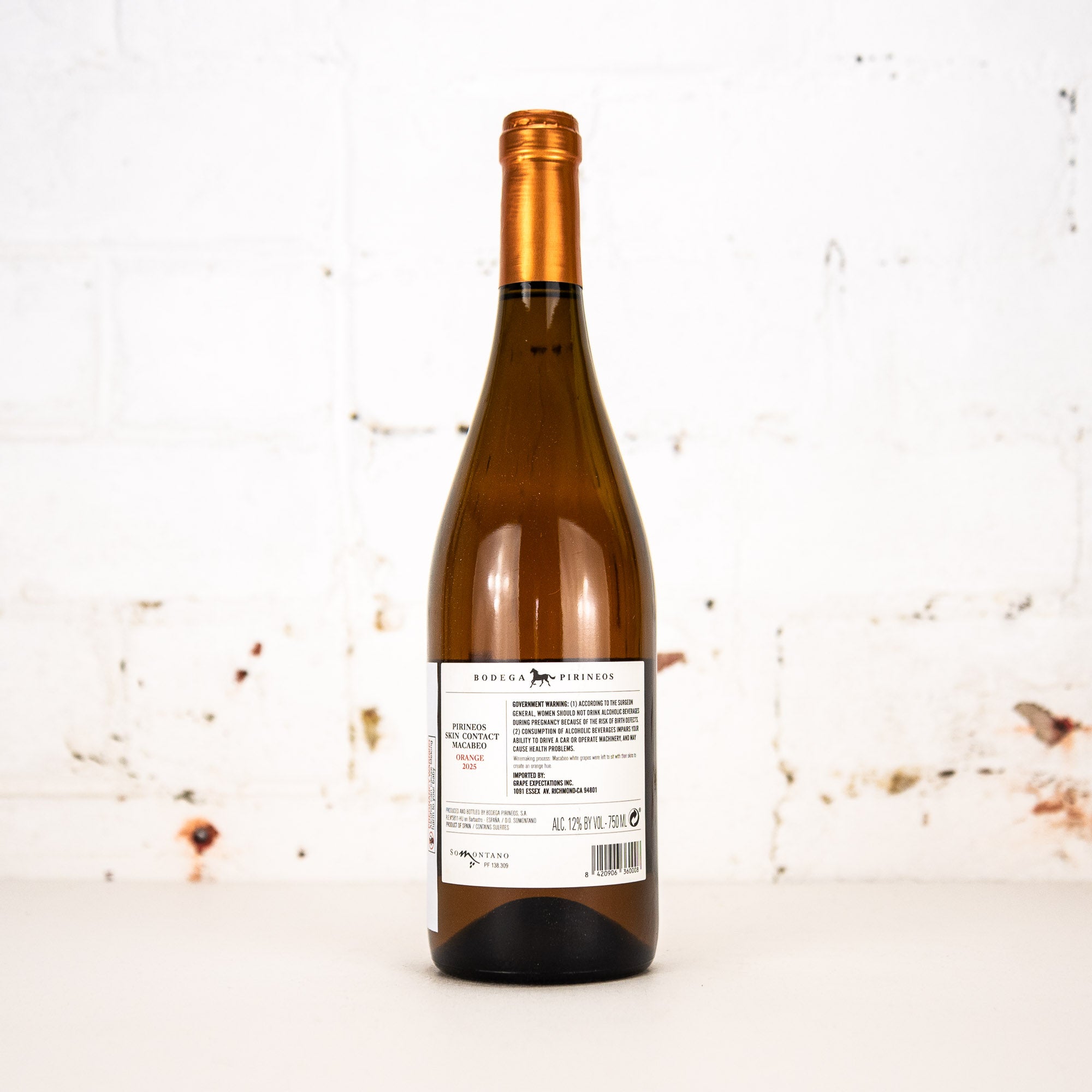 Bodega Pirineos - Orange Macabeo 2025 750ml