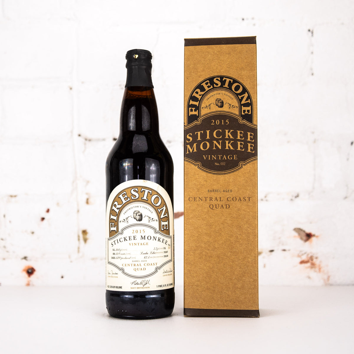 Firestone Walker - Stickee Monkee 2015 650ml