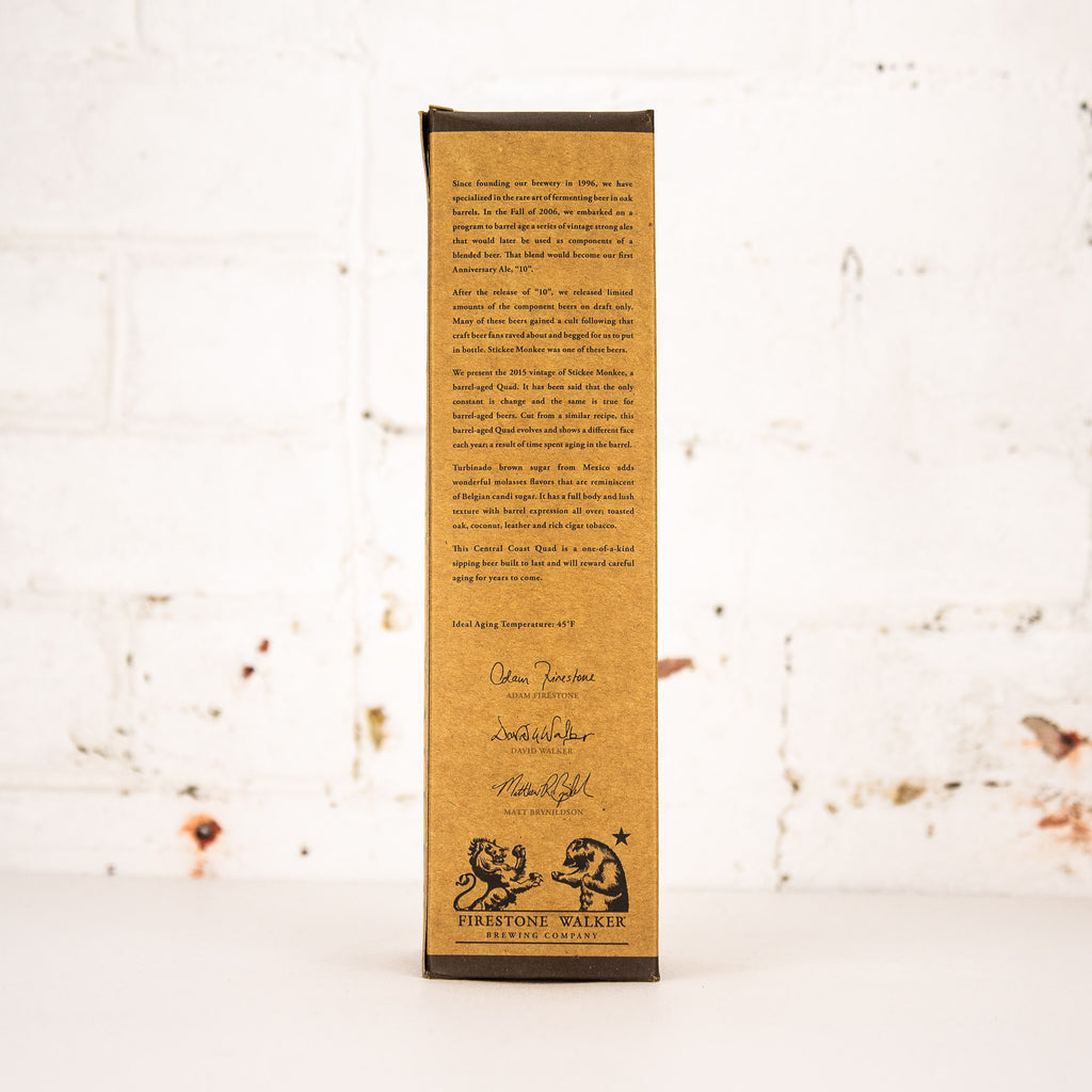 Firestone Walker - Stickee Monkee 2015 650ml