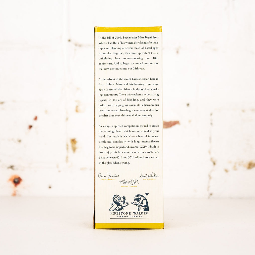 Firestone Walker - XXIV Anniversary Ale 2020 355ml