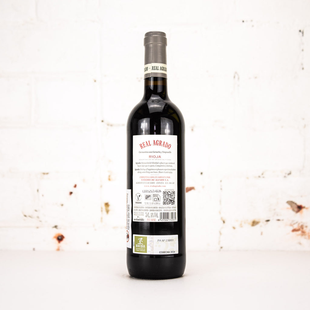 Real Agrado - Rioja Garnacha 2024 750ml