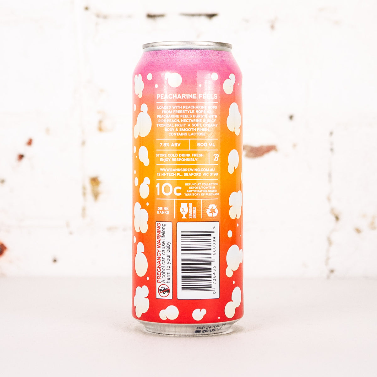 Banks - Peacharine Feels Oat Cream DIPA