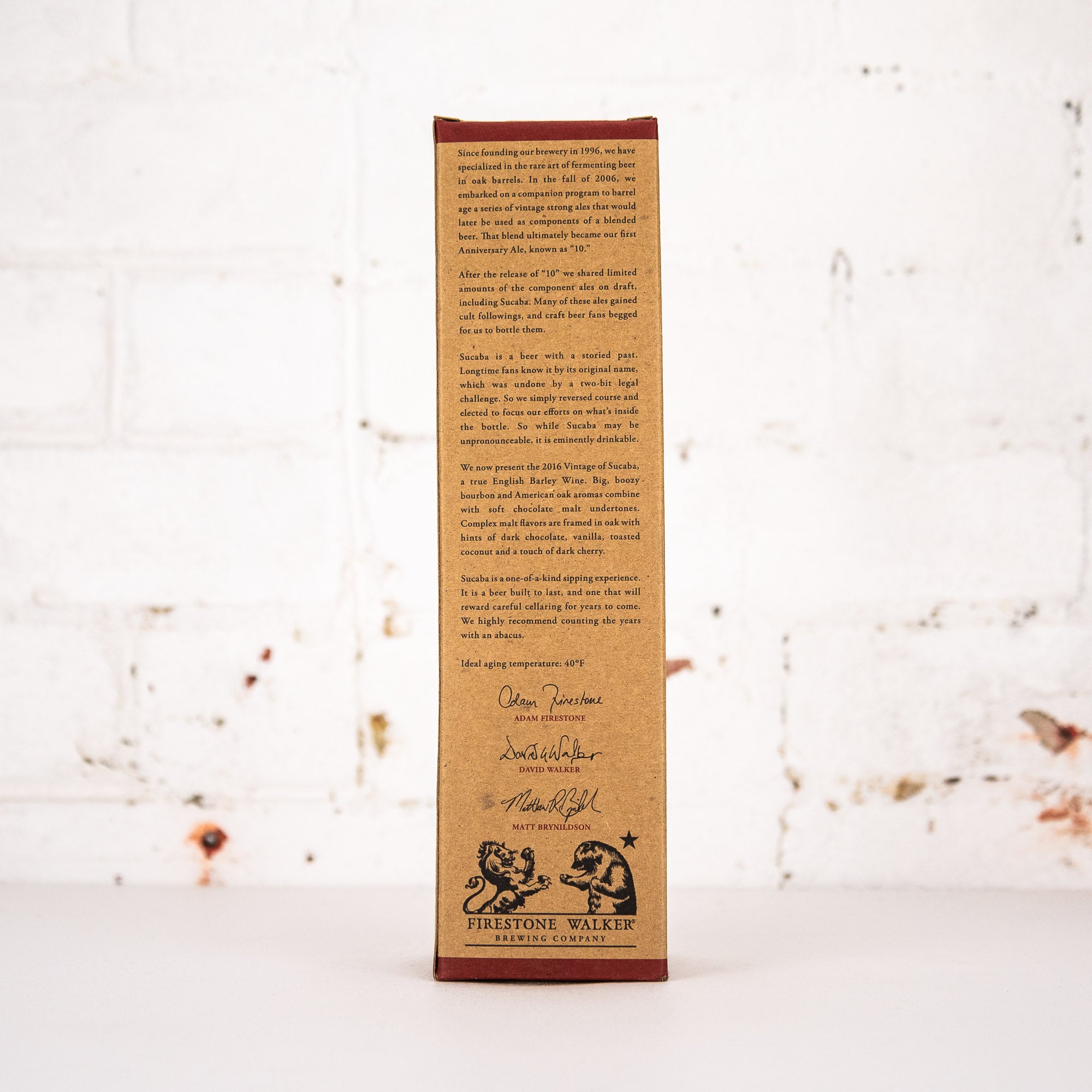 Firestone Walker - Sucaba 2016 650ml