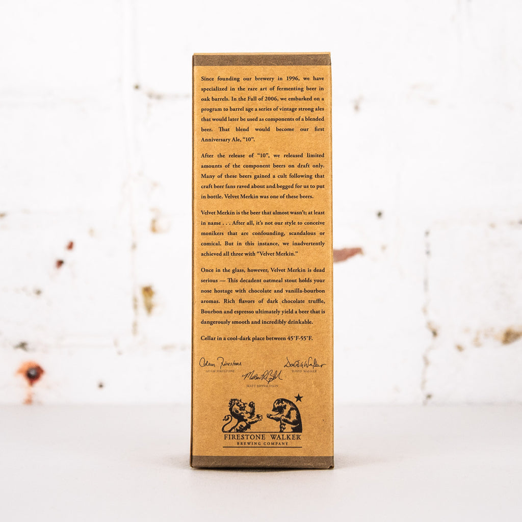 Firestone Walker - Velvet Merkin 2017 355ml