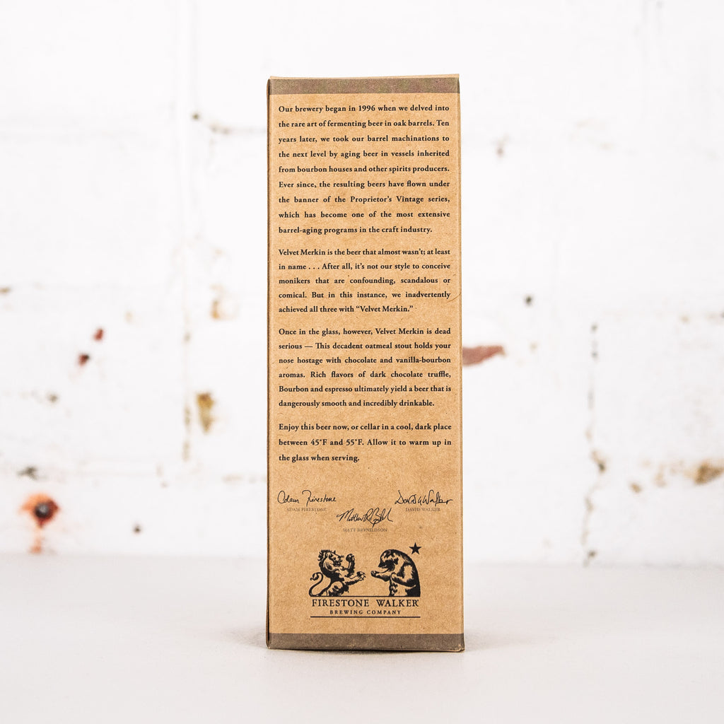 Firestone Walker - Velvet Merkin 2018 355ml
