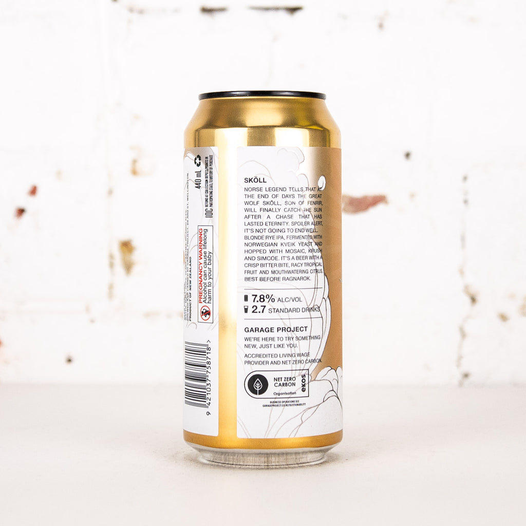 Garage Project - Skoll Blonde Rye IPA