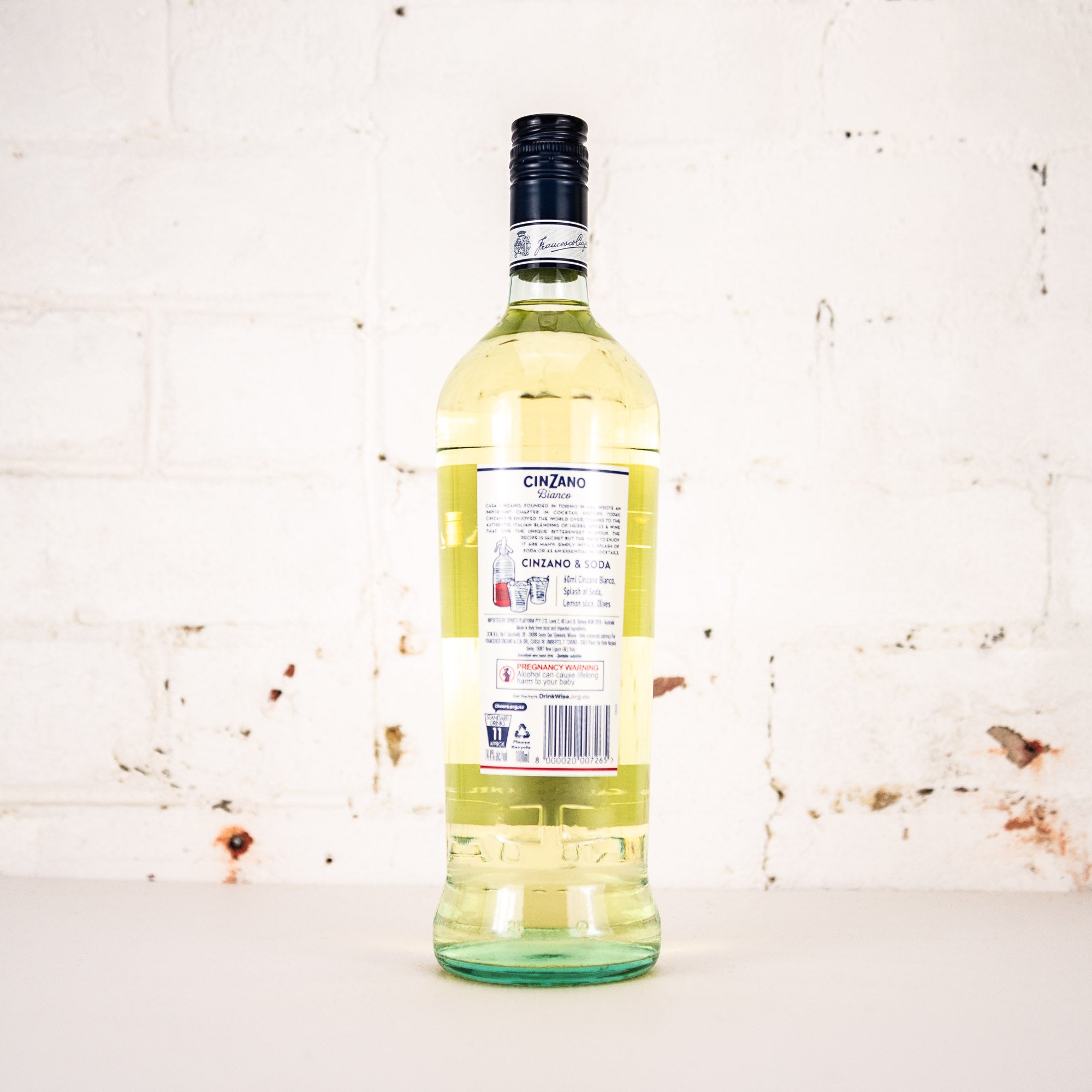 Cinzano - Bianco Vermouth 1L
