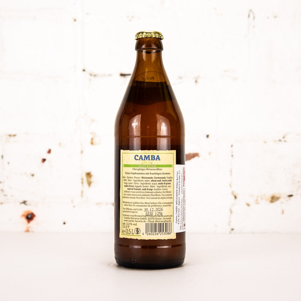 Camba Bavaria - Jager Weissbier (Bottle) 500ml