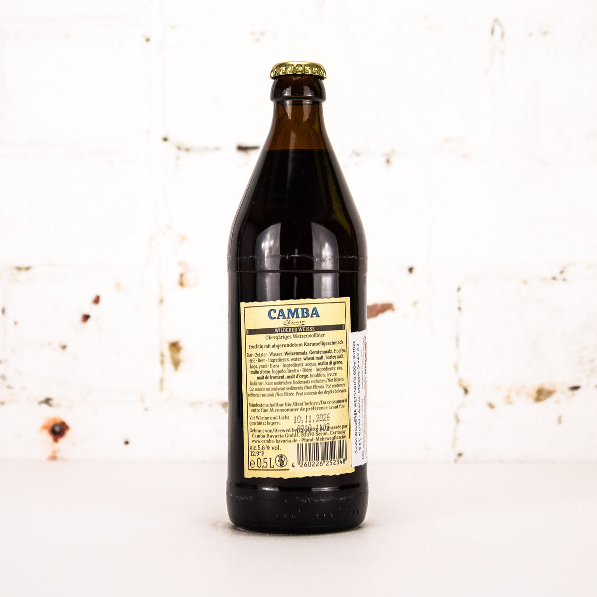 Camba Bavaria - Wilderer Weissbier 500ml