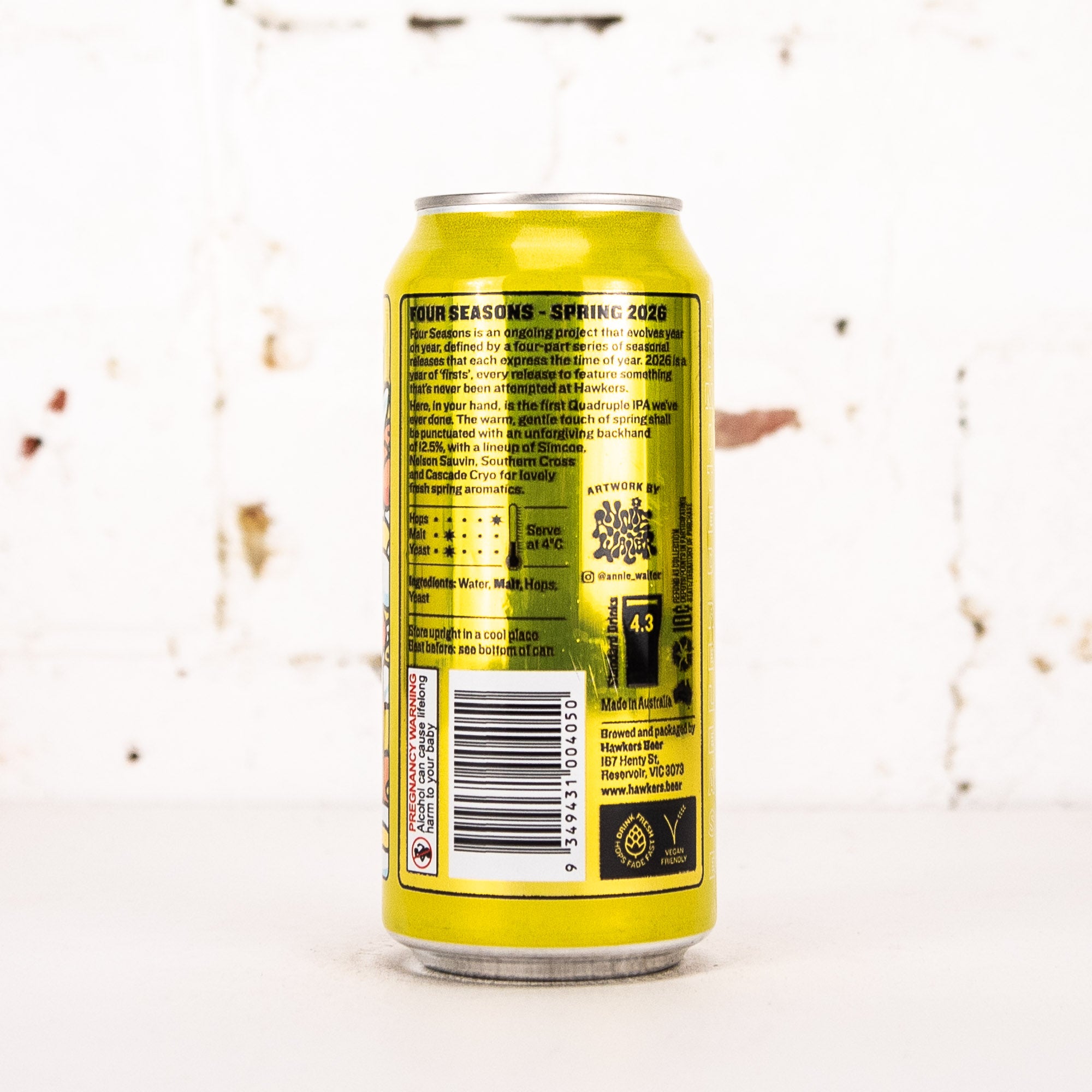 Hawkers - Four Season Spring 2026 Quadruple IPA