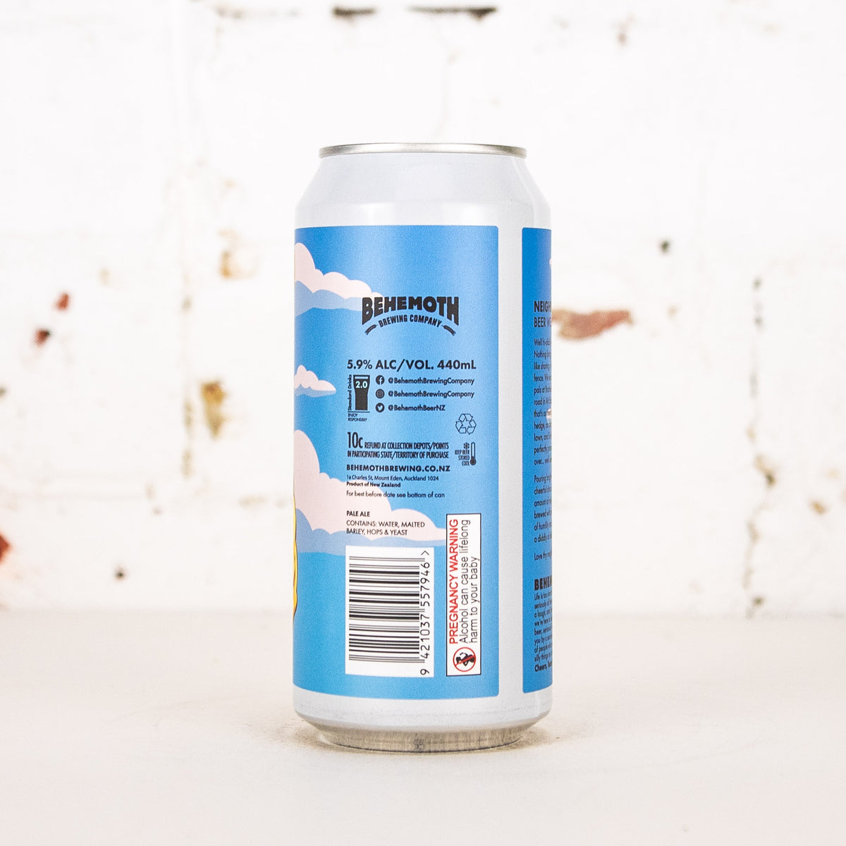 Behemoth x Brothers Beer - 'Neighbourino' Beer Week Pale Ale