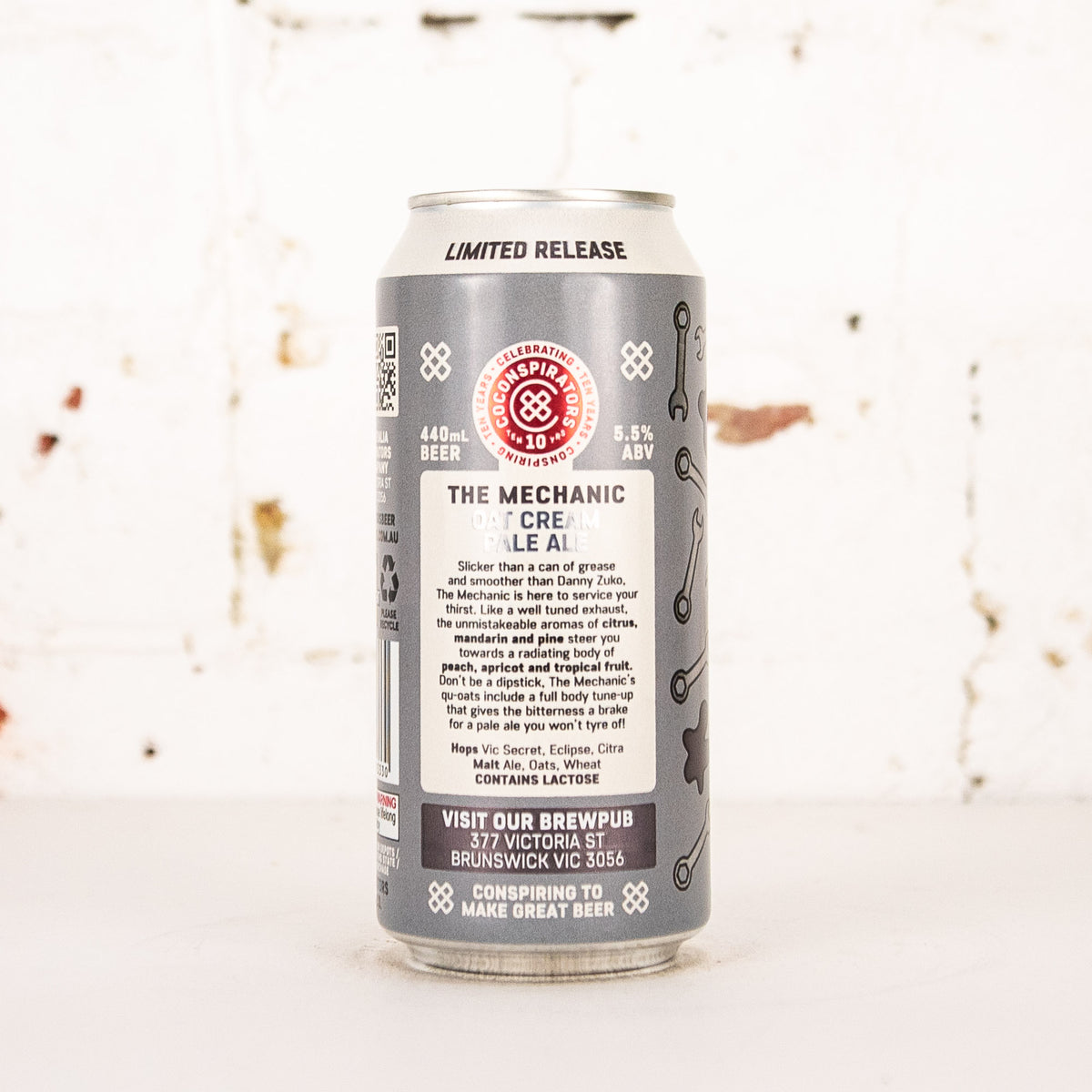 CoConspirators - The Mechanic Oat Cream Pale Ale