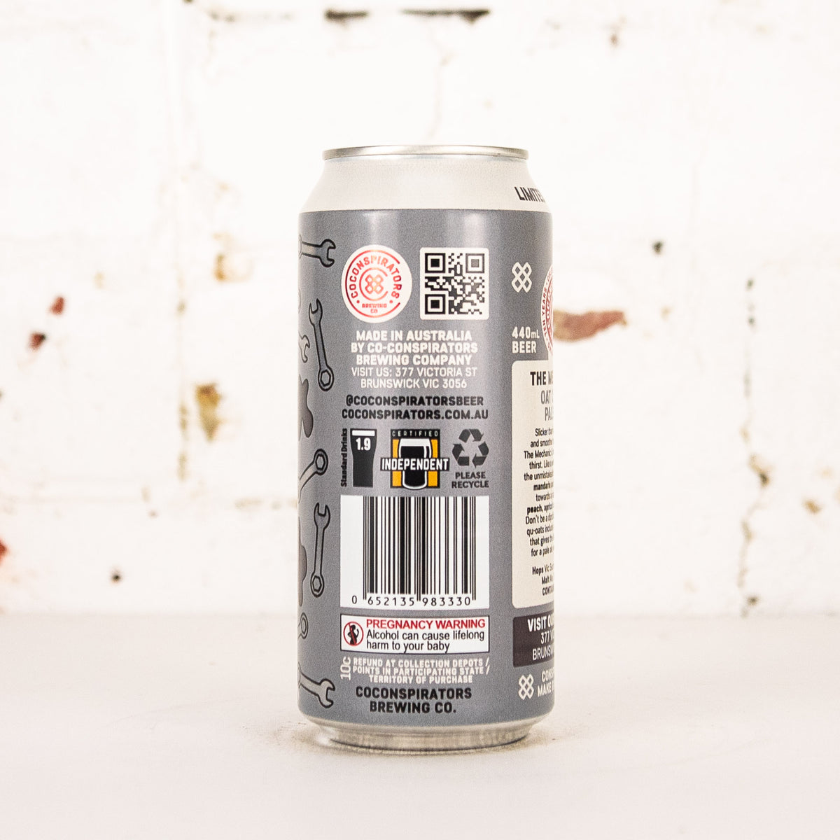 CoConspirators - The Mechanic Oat Cream Pale Ale