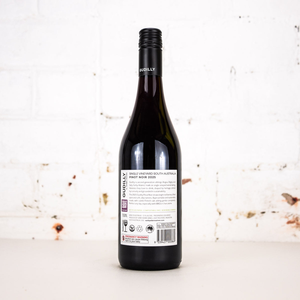 Sorby Adams - Gudilly Pinot Noir 750ml