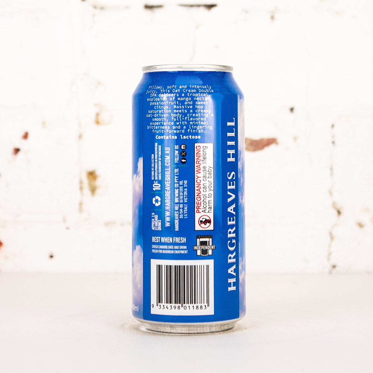 Hargreaves Hill - Vivid Intent Oat Cream Double IPA