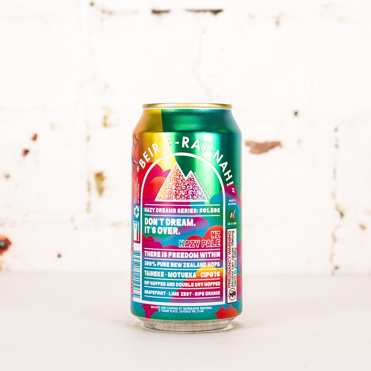 Beereratne - Don't Dream It's Over NZ Hazy Pale