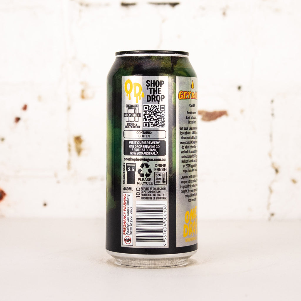 One Drop - Get Back Cali IPA