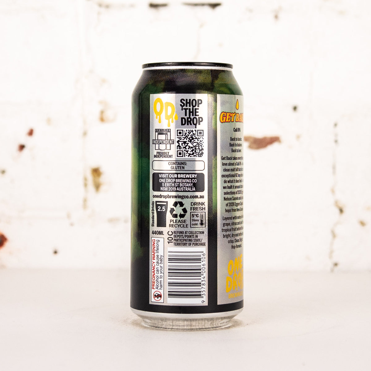 One Drop - Get Back Cali IPA