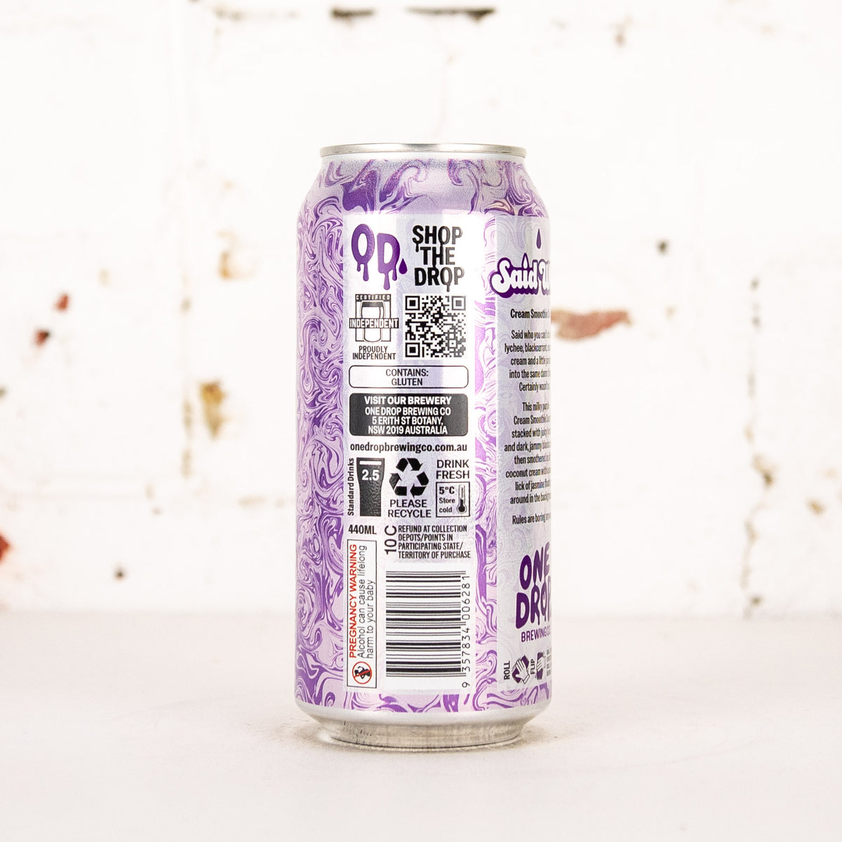 One Drop - Said Who Cream Smoothie Sour