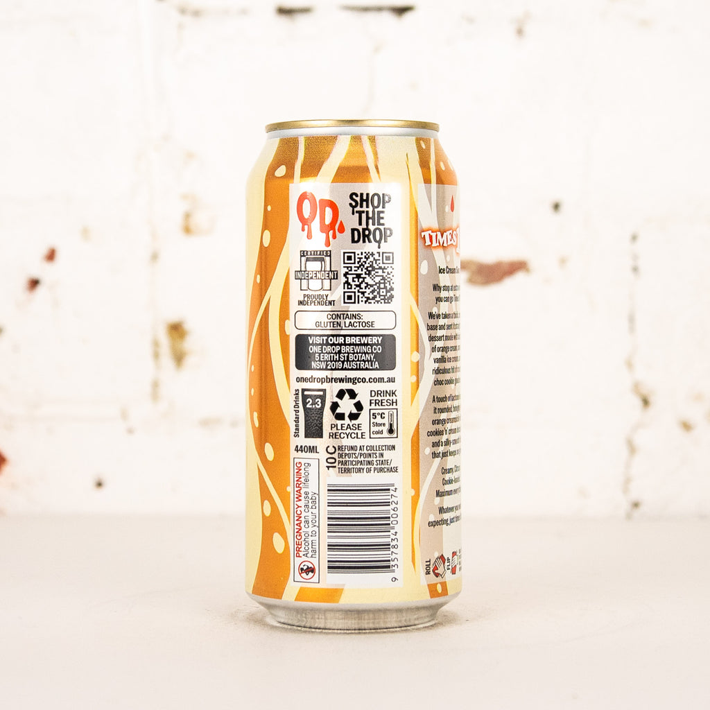 One Drop - Times 10 Ice Cream Sour
