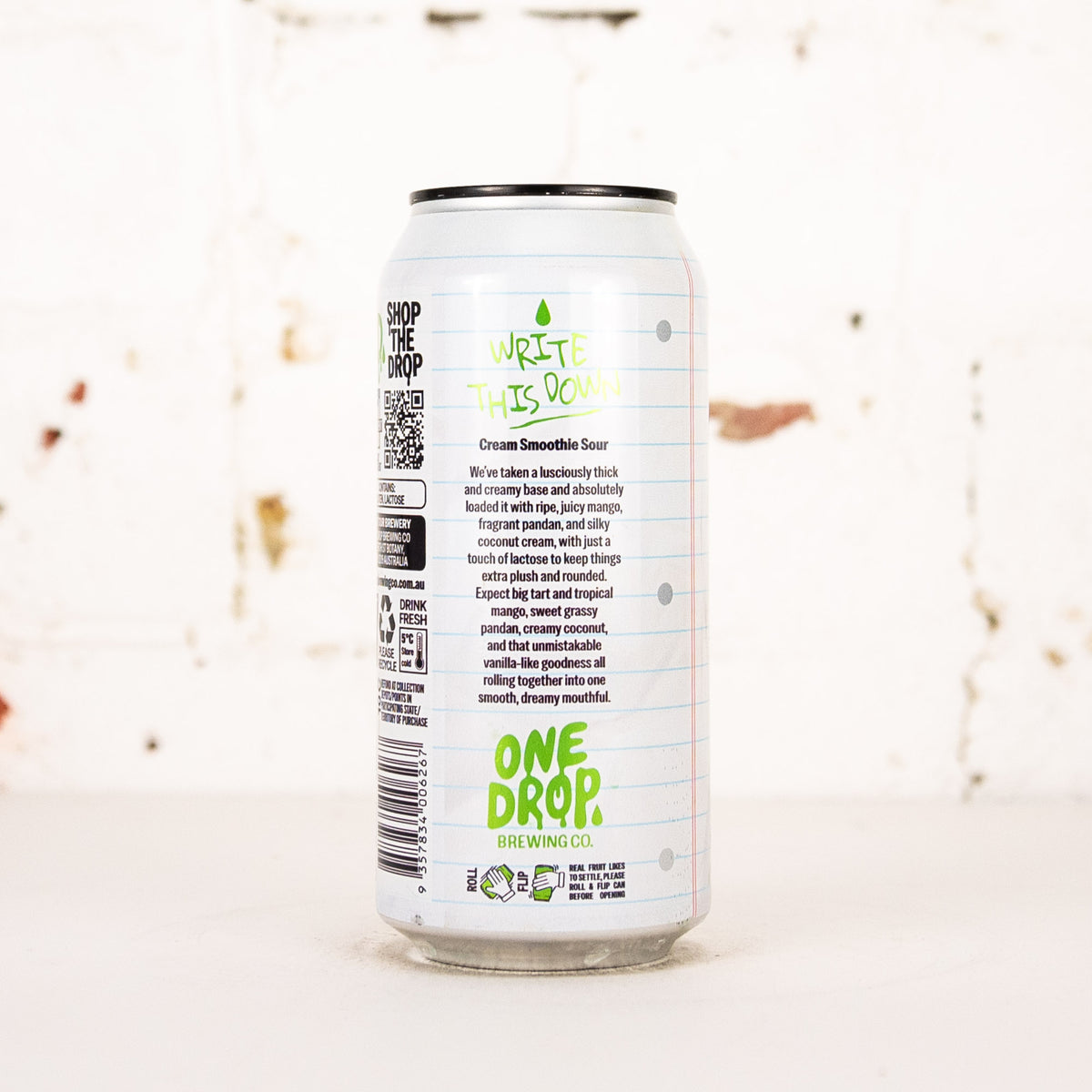 One Drop - Write This Down Cream Smoothie Sour