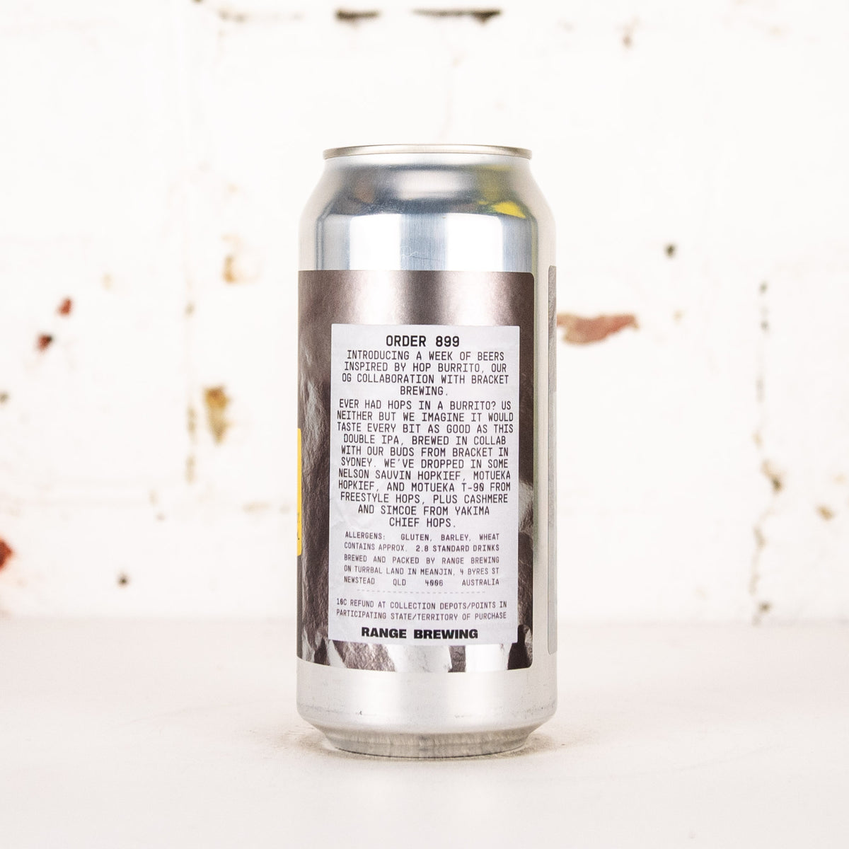 Range x Bracket - 'Hop Burrito' Hazy DIPA