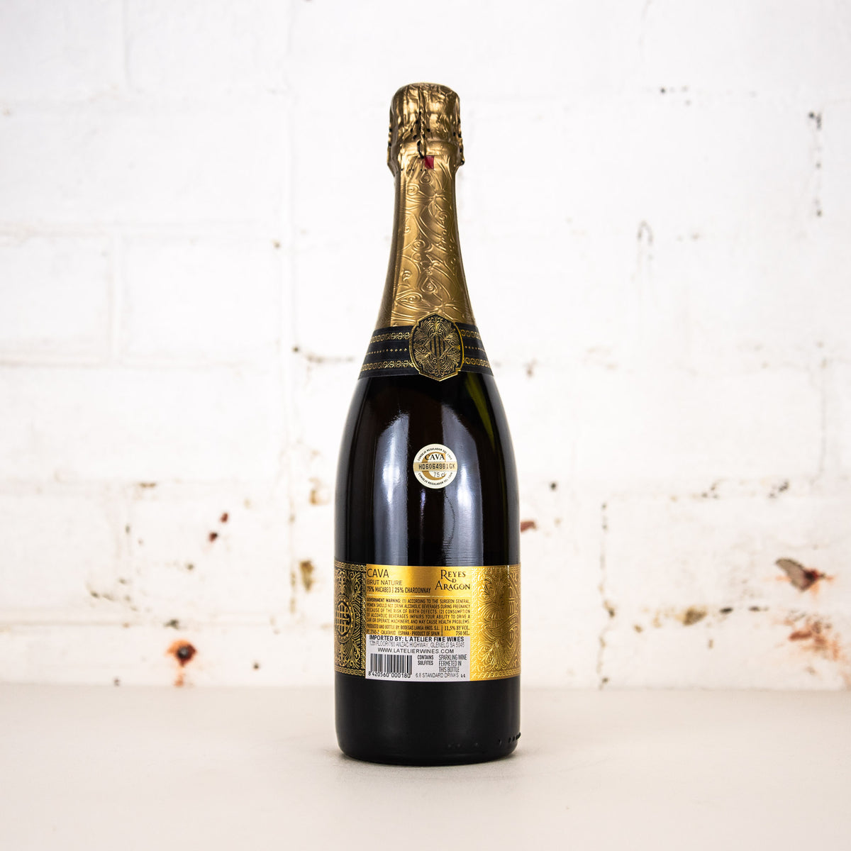 Reyes de Aragon - El Monje Cava Brut Nature 750ml