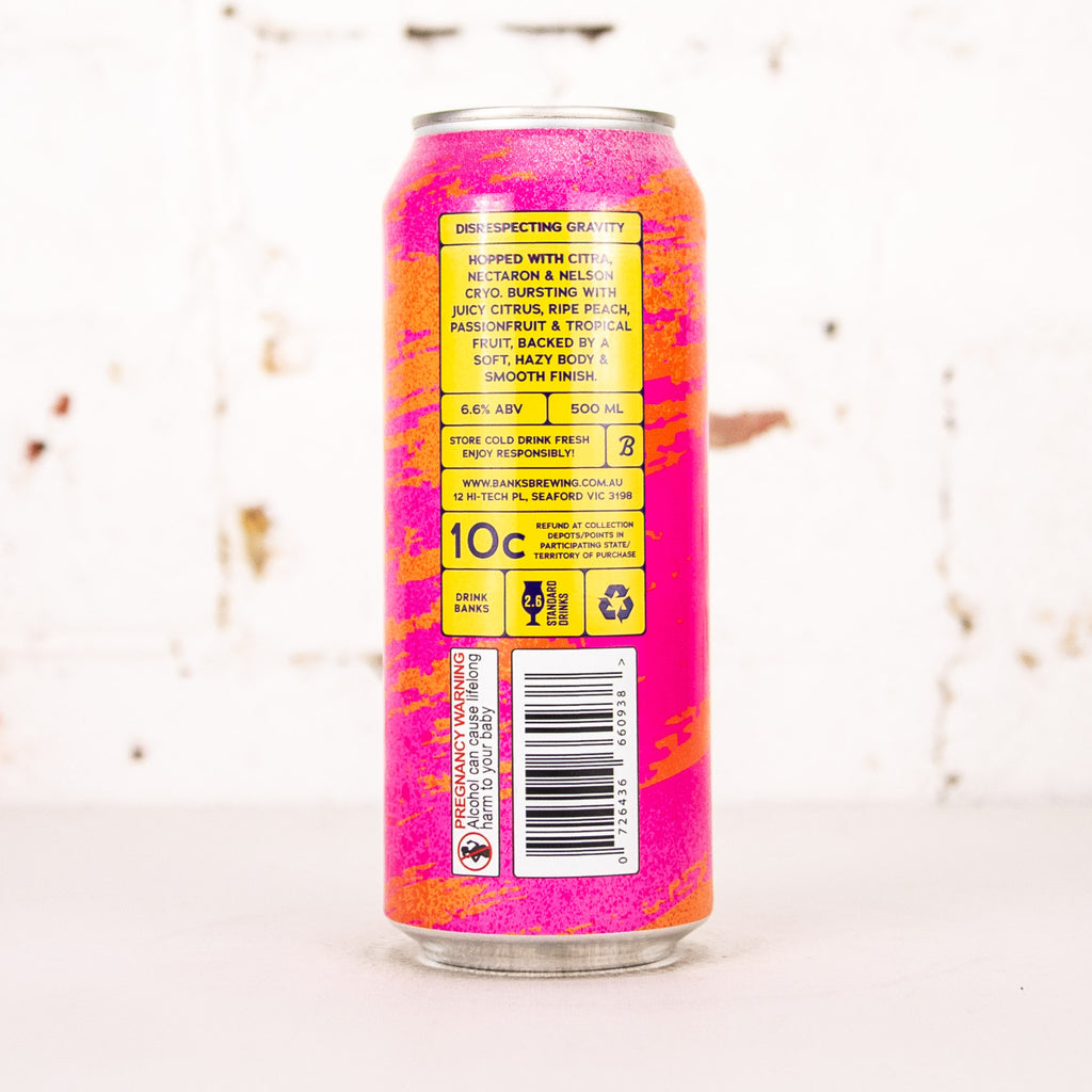 Banks - Disrespecting Gravity Hazy IPA